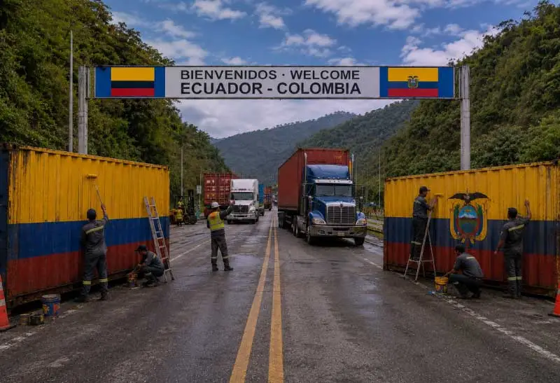 fin de la guerra arancelaria entre Colombia y Ecuador